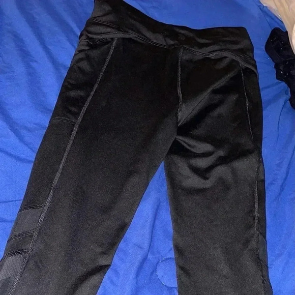 In motion girls‎ workout black leggings size 10/12. - Picture 2 of 3